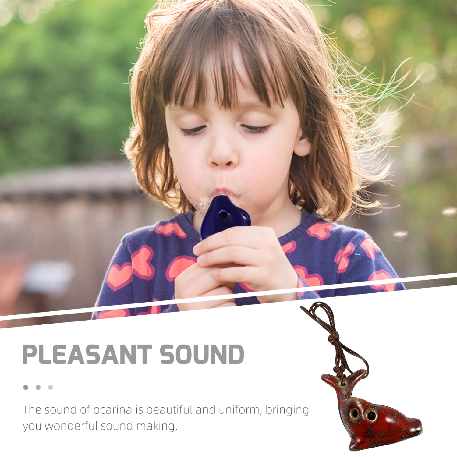 Lovely Dolphin Shaped Ocarina Beginner Practice Ocarina Children Ocarina Present