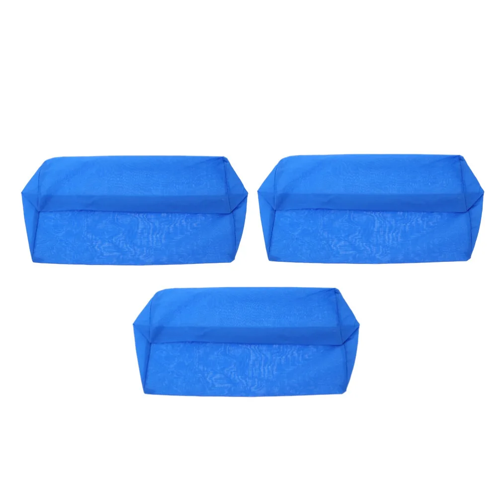 3Pcs Medical Side Cushion Covers Medical Pillow Covers for Home Hospital (Blue)