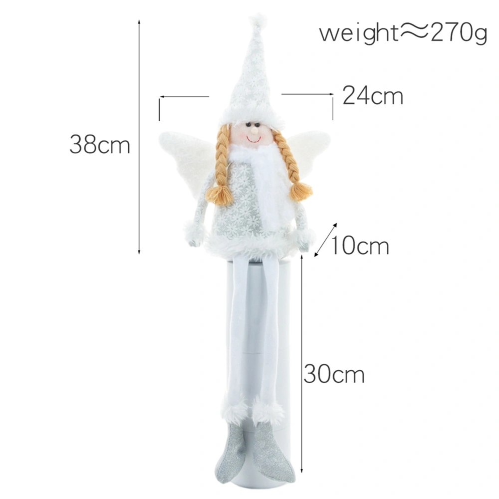 1Pc Adorable Angel Girl Adornment Christmas Doll Ornament Creative Party Gift