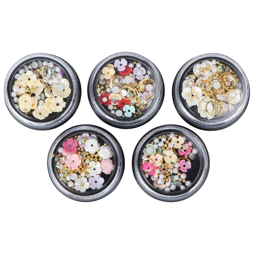 1 Set Stylish Nail Art Accessories Fashion DIY Manicures Decoration Beautiful Nail Art Supplies for Women Ladies