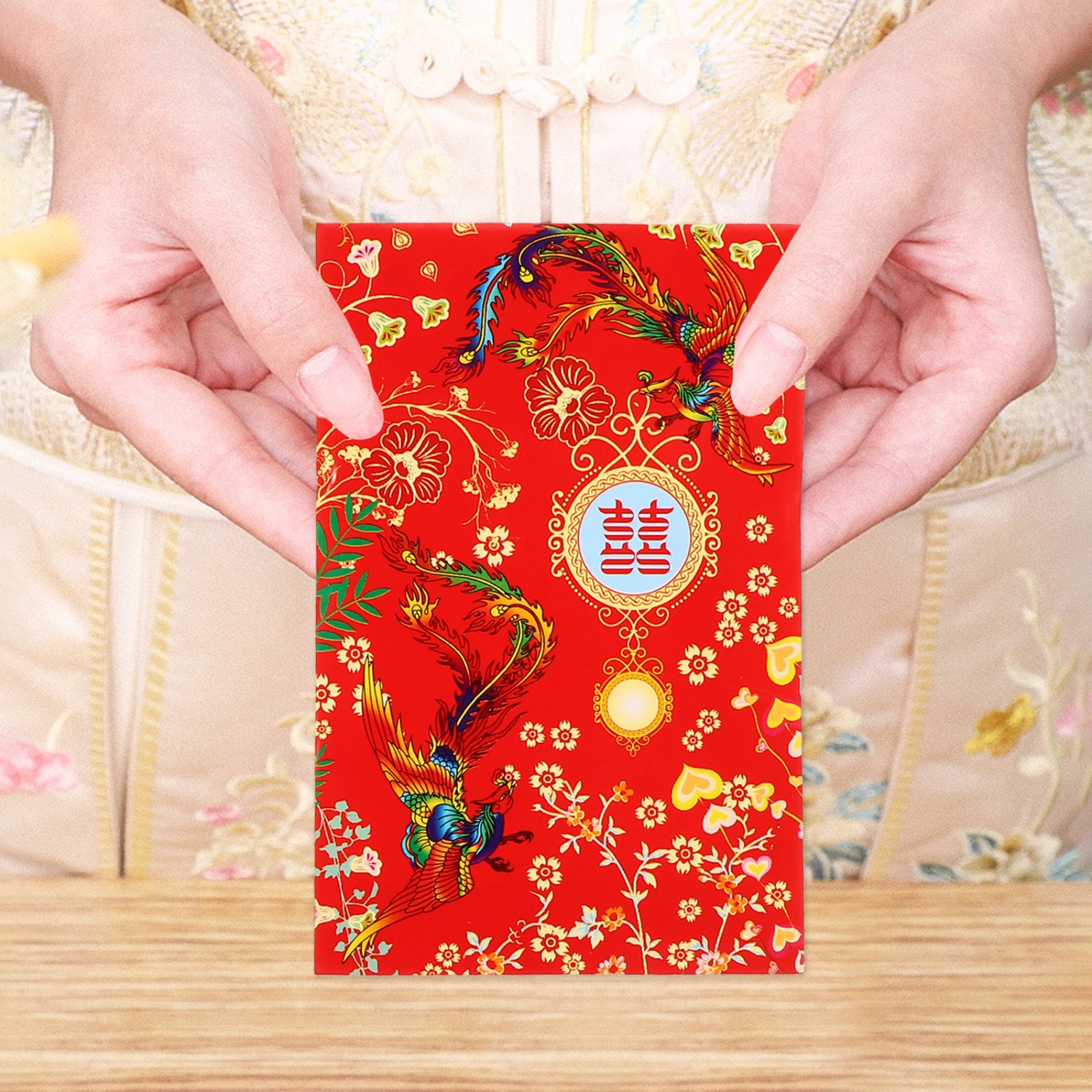 80 Pcs Practical Coin Purses Festive Red Envelopes Wedding Gift Money Bags