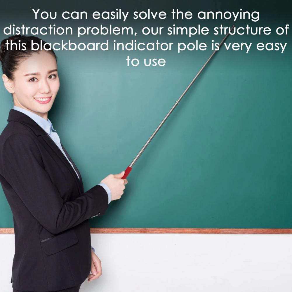 Extendable Pointer Handheld Pointing Rod Teachers Indicator Stick Blackboard Teaching Stick