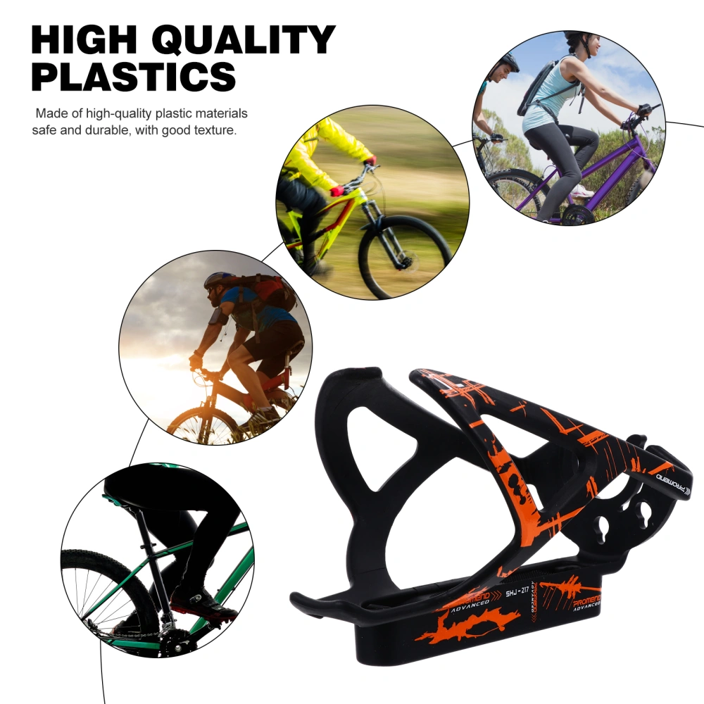 Fashion Road Bike Water Bottle Holder Rack Water Kettle Cage with Crowbar