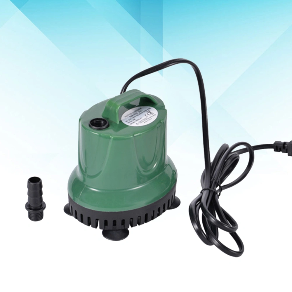 Aquarium Circulation Submersible Pump Fish Tank Mini Pump with EU Plug Green