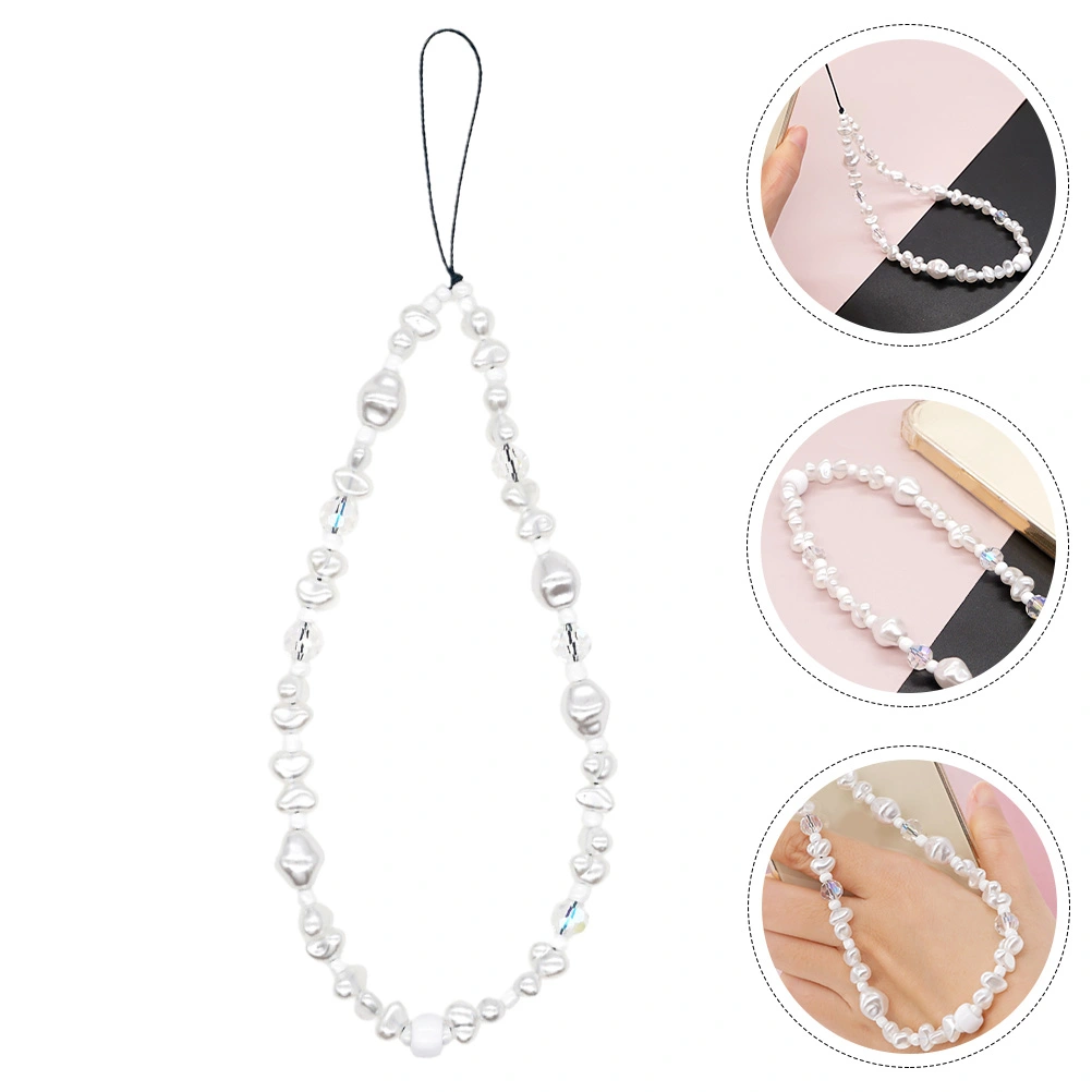 Mobile Phone Anti-lost Chain Crystal Glass Phone Hanging Chain Decoration