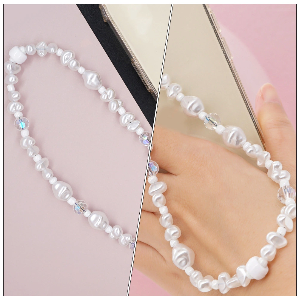Mobile Phone Anti-lost Chain Crystal Glass Phone Hanging Chain Decoration