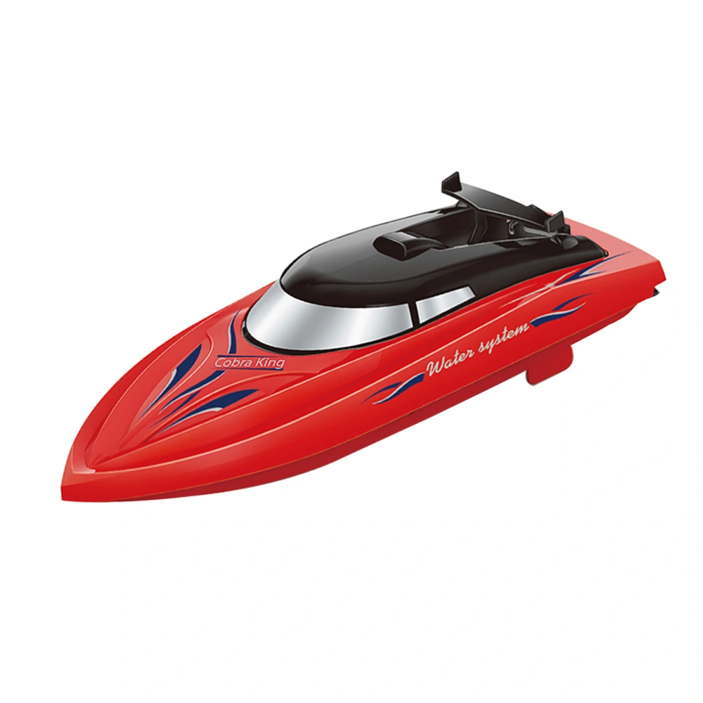 Boat Funny Water Toys Creative High Boat Adorable Water Model Toy for Kids Adults (Red)