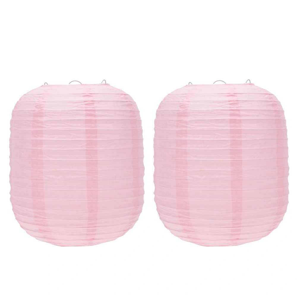 2pcs Paper Lanterns Japanese Style Lanterns Scene Decors Hanging Lanterns