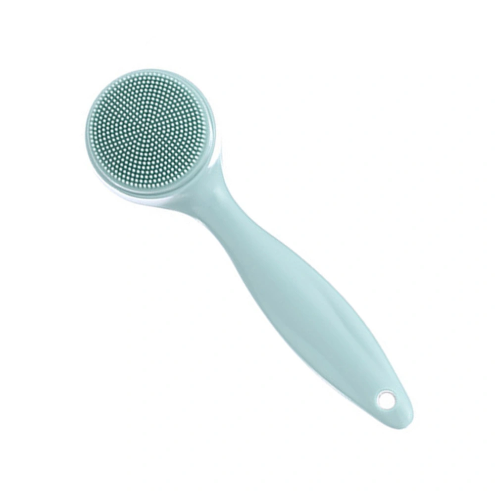 1 Set Silicone Facial Cleanser Brush Manual Blackhead Removal Brush