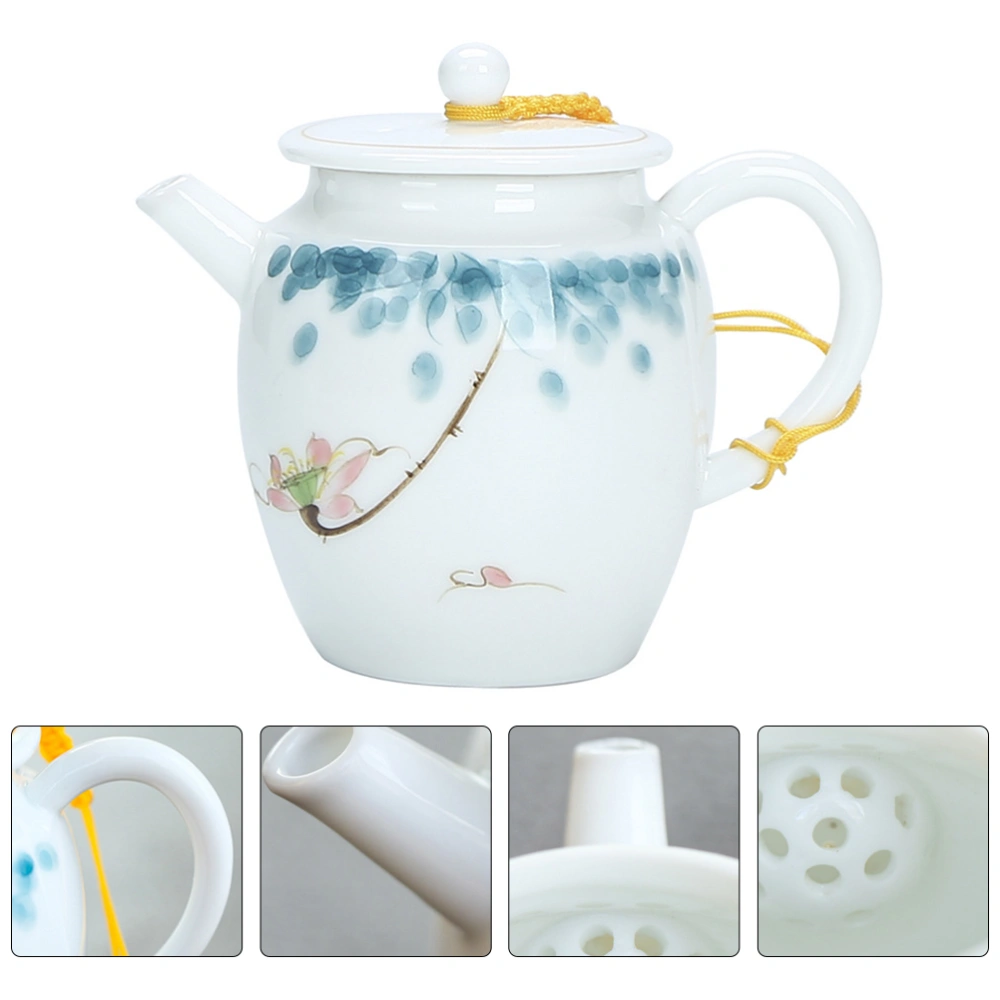 Hand Painted Tea Container Household Ceramic Teapot Chinese Style Tea Maker