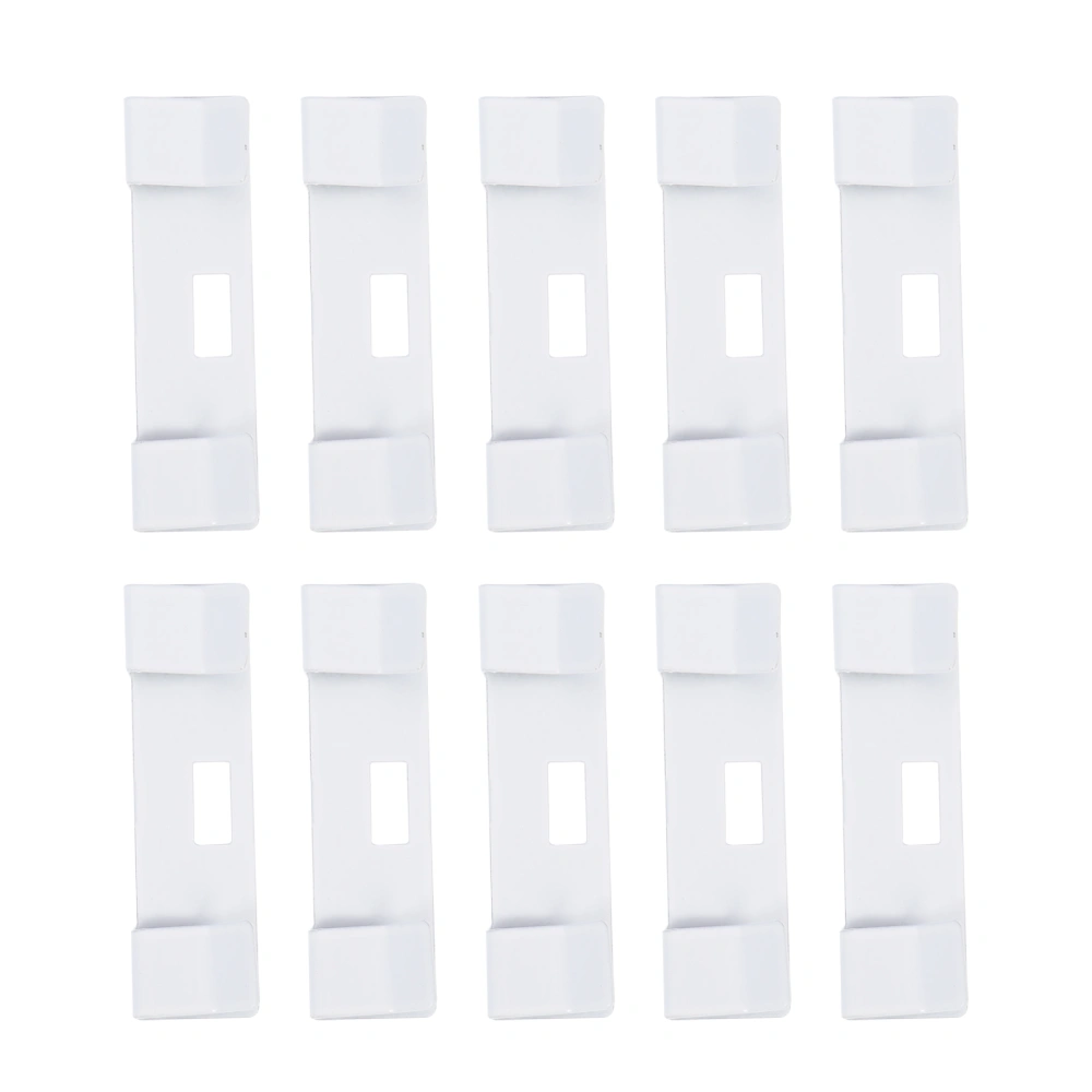 10pcs Vertical Blind Repair Tabs Window Blinds Replacement Household Curtain Clip Accessories