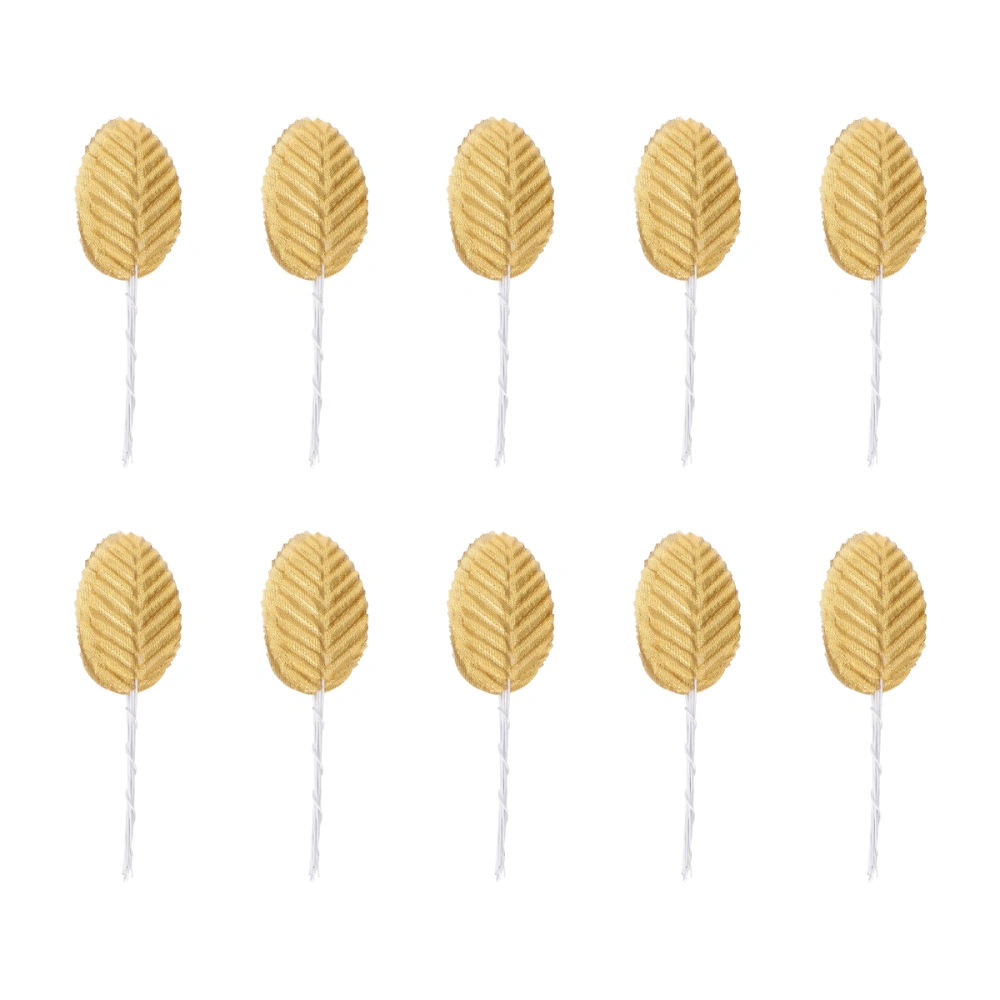 200Pcs Simulation Leaves Handmade DIY Decoration Accessories for Garden