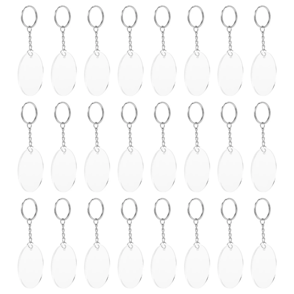 48pcs/Set Key Ring DIY Keychain Key Holder Key Chain Handmade Keychain