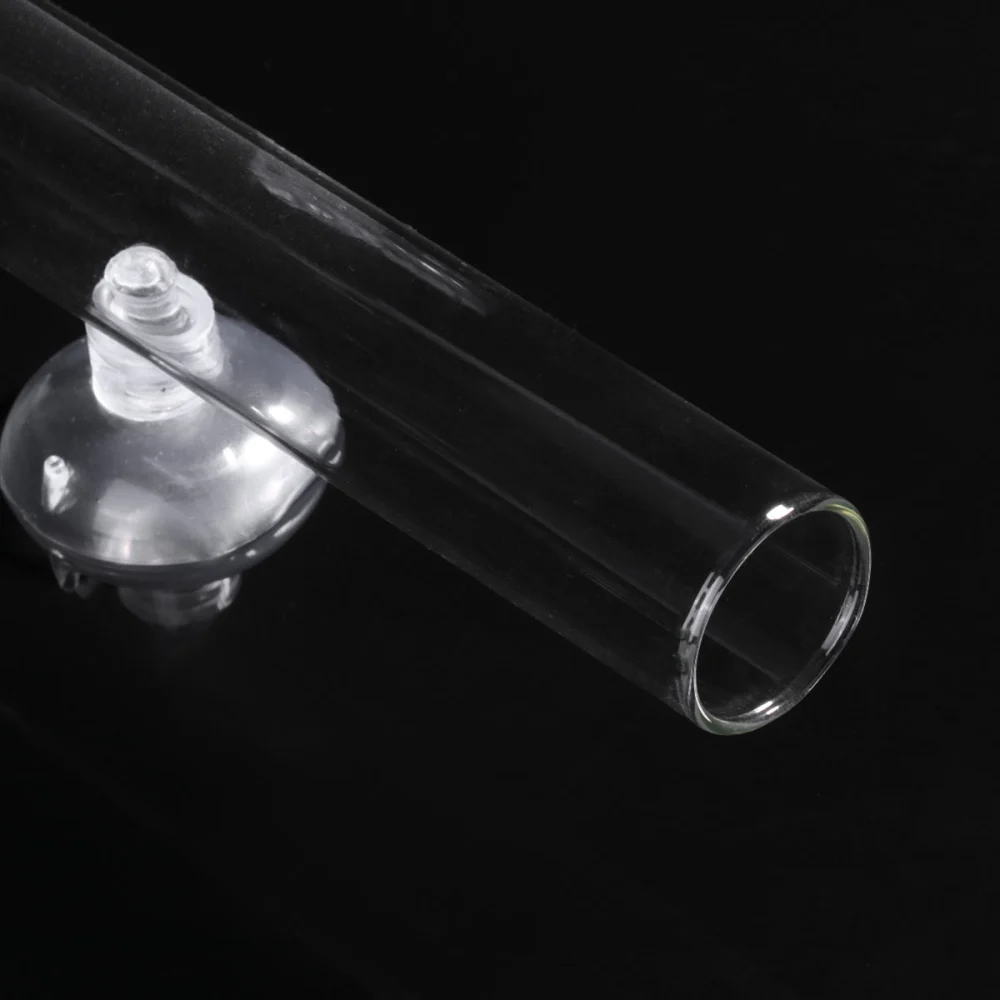 Practical Fish Shrimp Feeder Tray Tube Set Aquarium Transparent Glass Feeding Tube (Feeding Tray Tube Set)