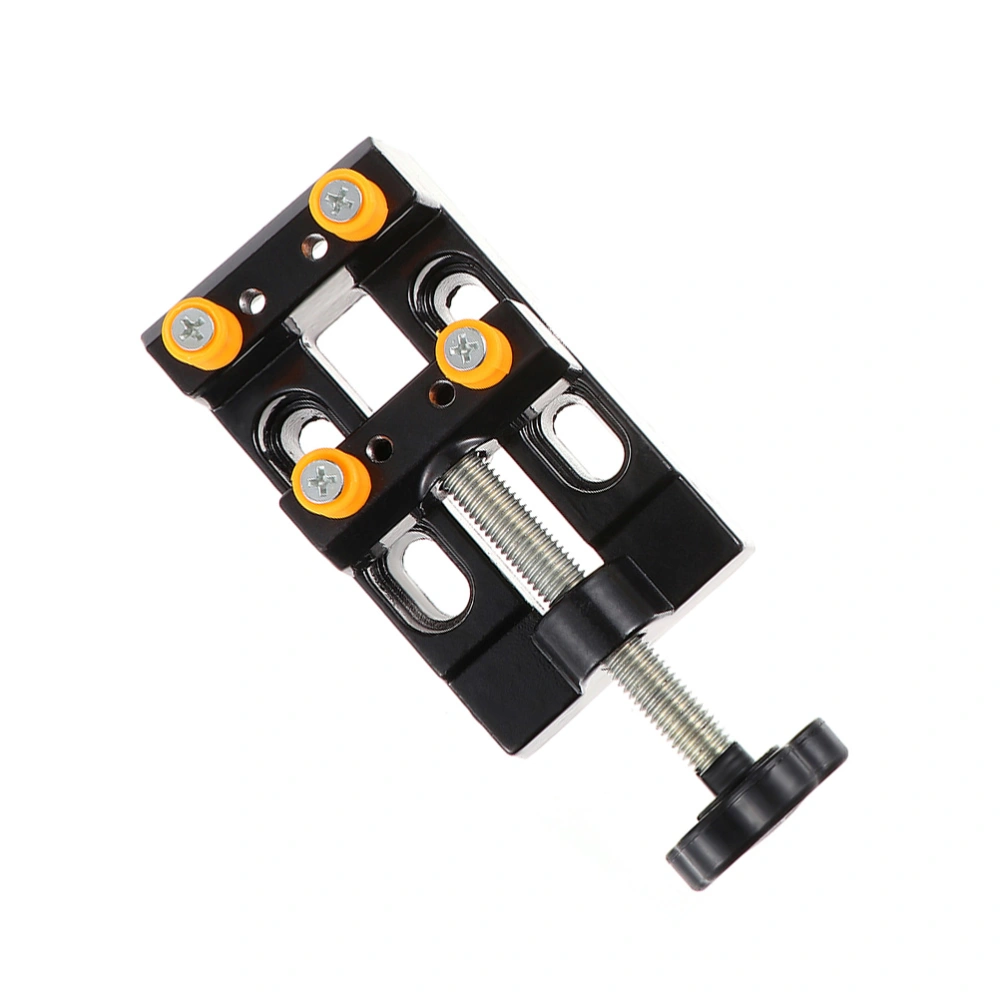 Aluminum Alloy Drill Press Vise Flat Clamp Table Jaw Table Vise DIY Carving Tool