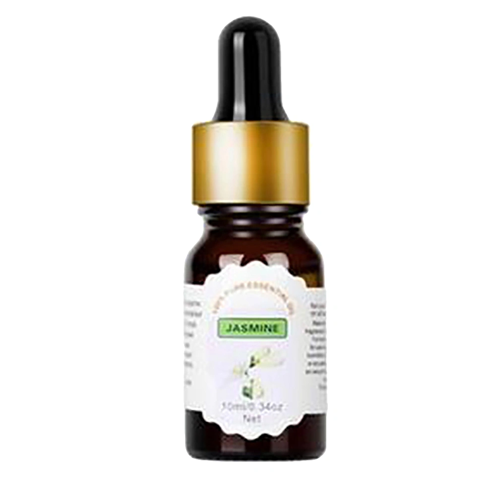 10ml Aromatherapy Pure Essential Oil Water-soluble Humidifier Oil with Dropper (Jasmine)