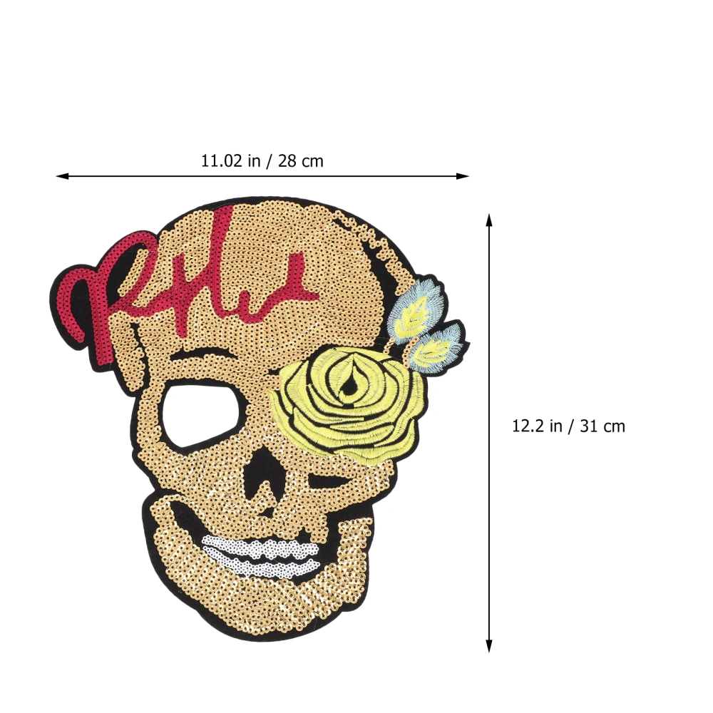 Embroidery Clothes Patches Sewing Craft Decoration DIY Embroidered Applique