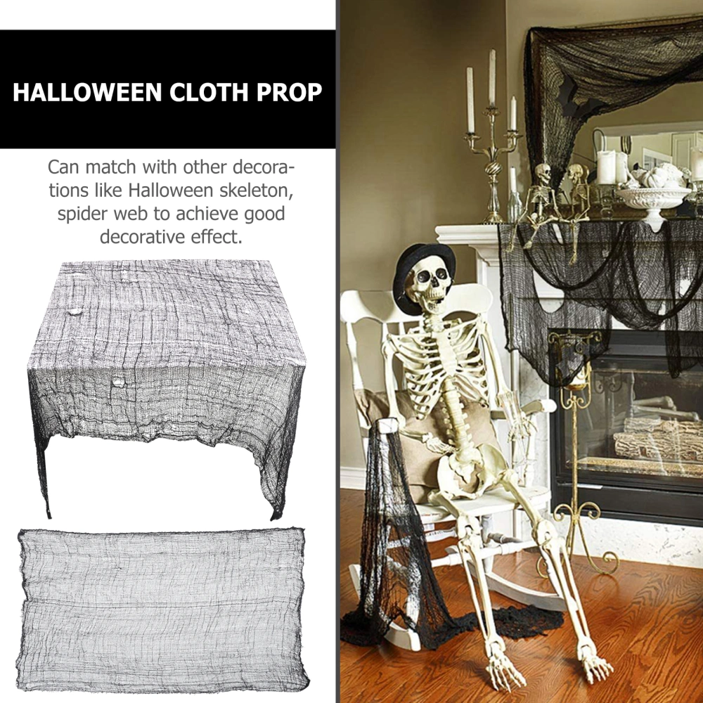 2 Pcs Halloween Gauze Clothes Festive Creepy Clothes Spooky Halloween Decoration
