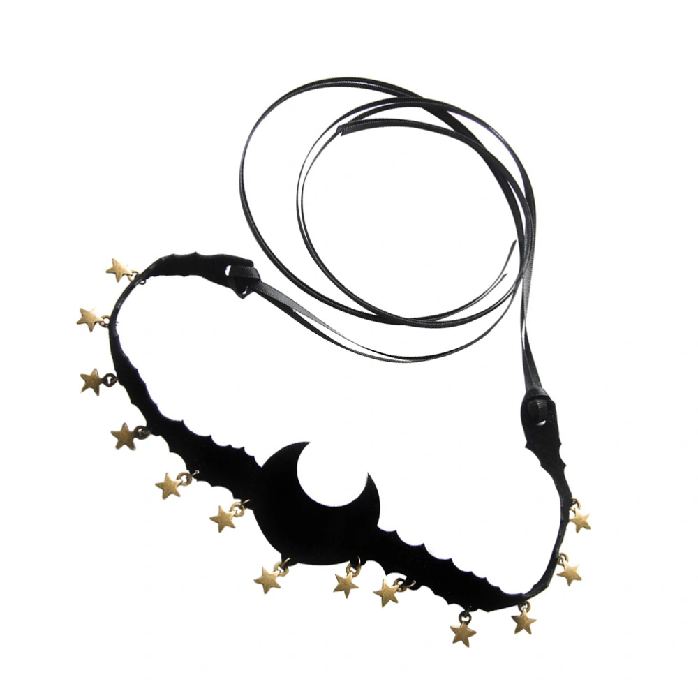Gothic Necklace Collar Necklace Choker Halloween Ghost Festival Carnival Costume Prop