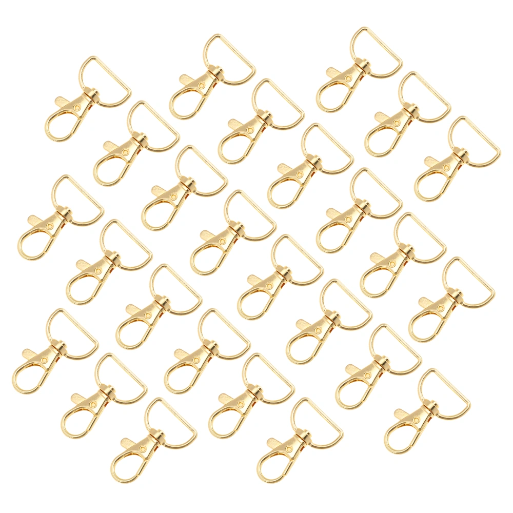 35pcs Lobster Claw Clasp Lanyard Snap Hooks Metal Hook Clasp Lobster Snap Hook