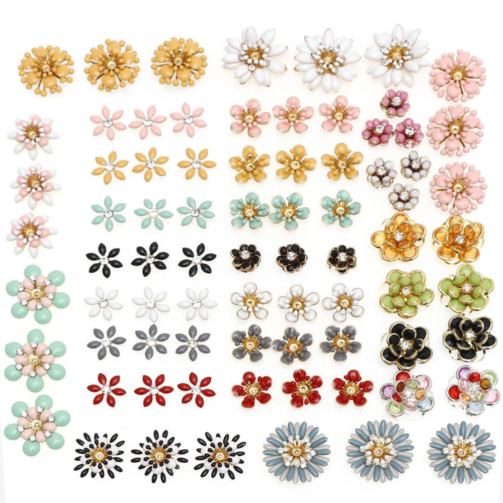 1 Bag Handmade Craft Accessories DIY Clothes Dripping Oil Flower Decoration Hat Shoes Making Charm