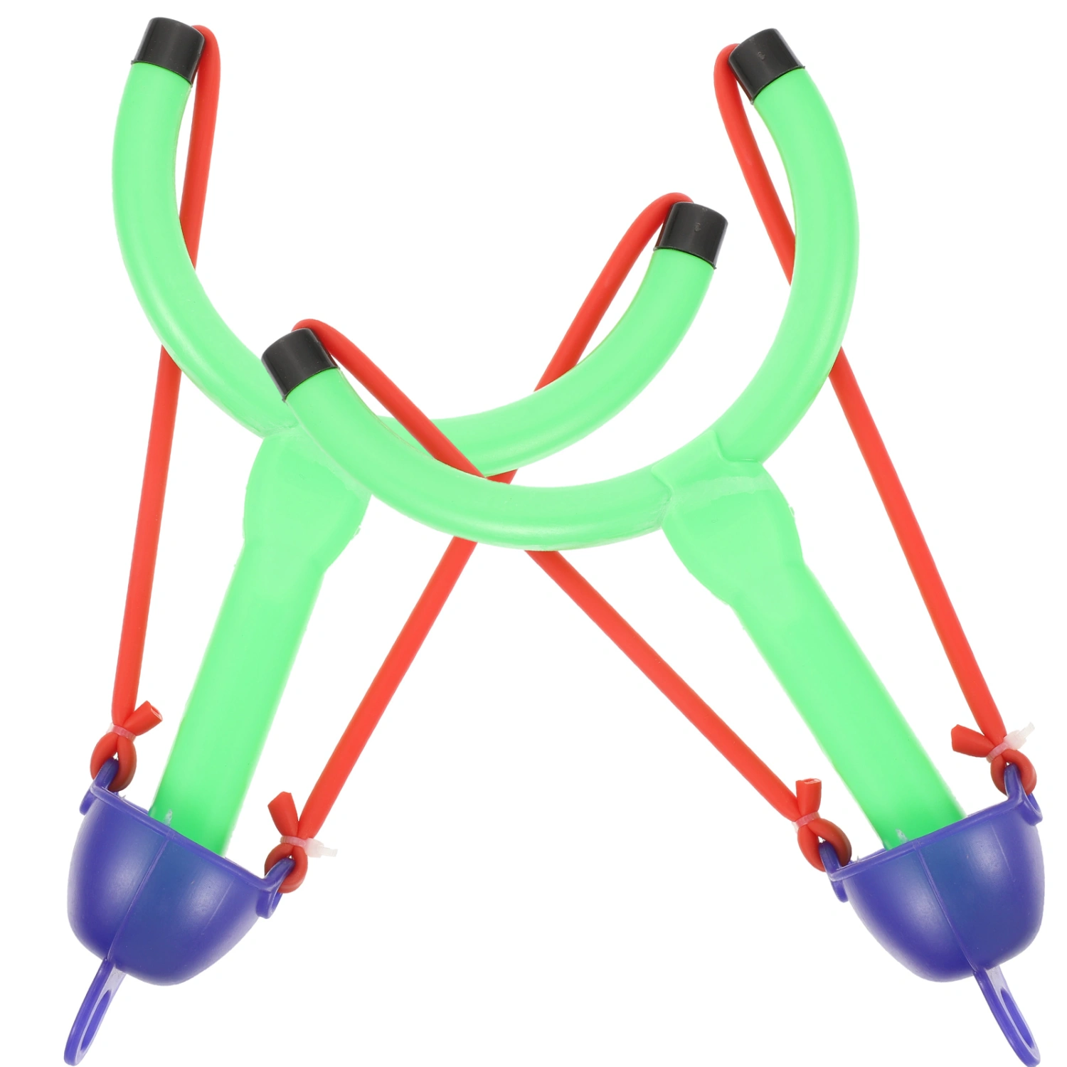2Pcs Fishing Slingshot Fishing Food Tossing Tool Fishing Slingshot Fishing Supplies