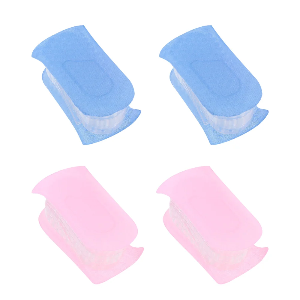 2 Pairs Height Insoles Heel Lift Inserts Invisible Adjustable Heel Lift for Women