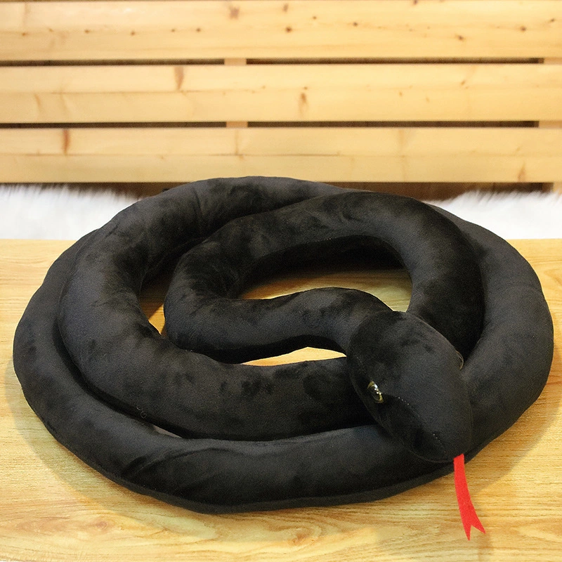 Prank Snake Doll Plush Large Snake Model Halloween Snake Stuffed Fake Snake Prop