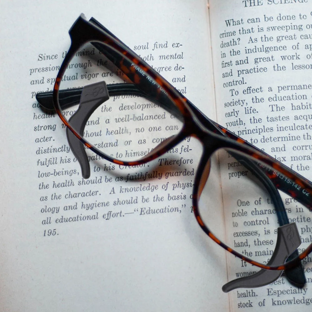 2 Sets of Professional Glasses Ear Grips Comfortable Glasses Hooks Non-slip Glasses Retainers