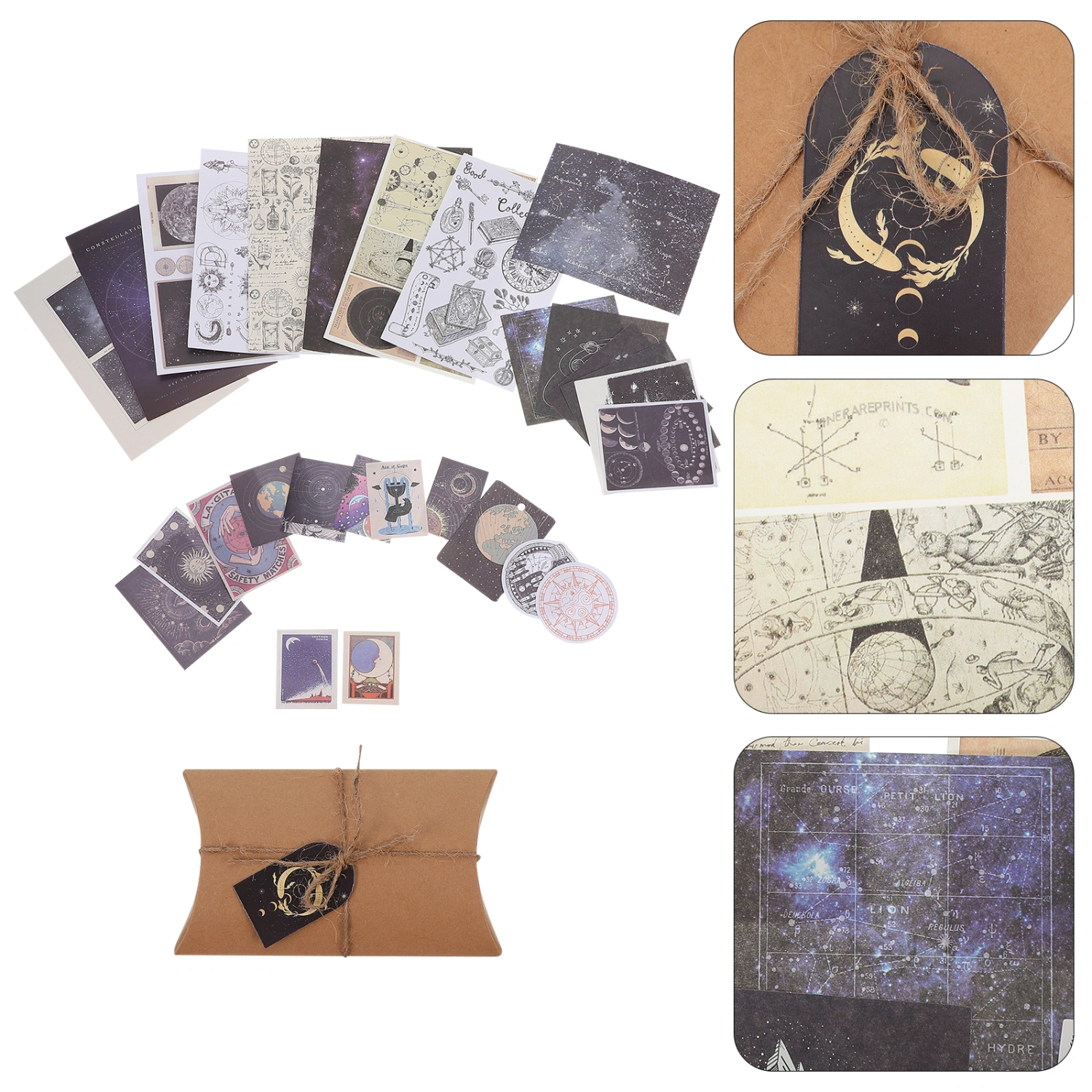 1 Bag Vintage Style DIY Scrapbooking Stickers Books Sticker Diary Stickers