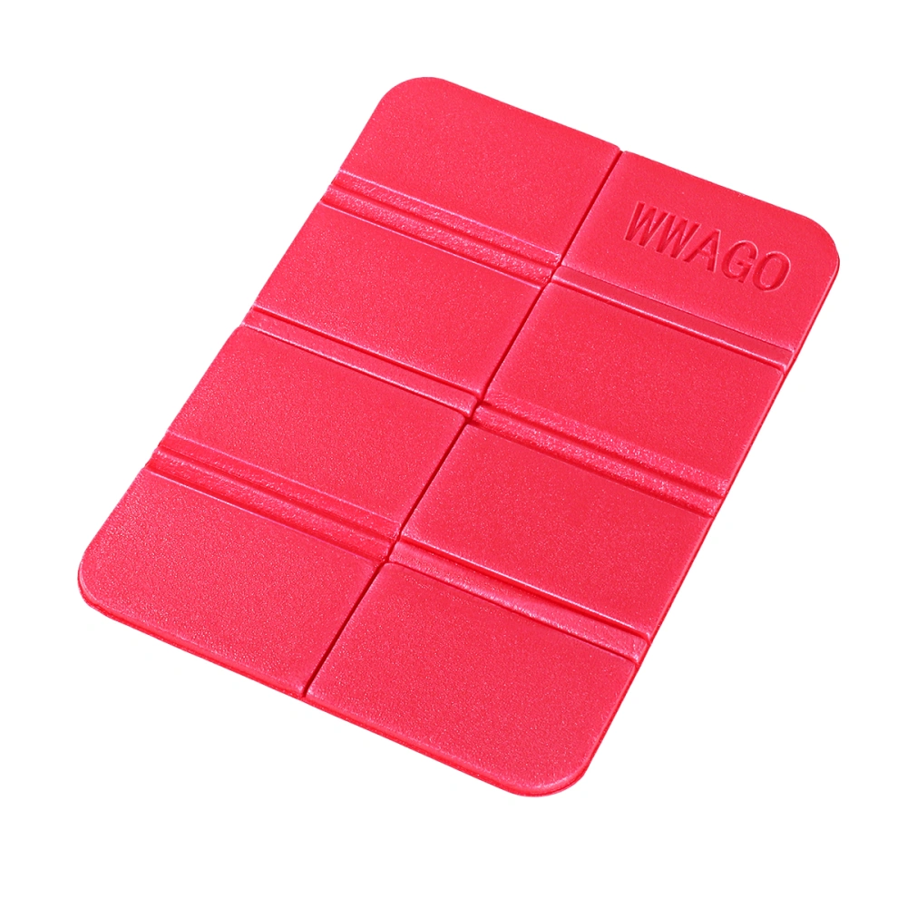 WINOMO Moisture-proof Folding XPE Pads Waterproof Sitting Mat Cushion Seat for Outdoor Camping Park Picnic (Red)