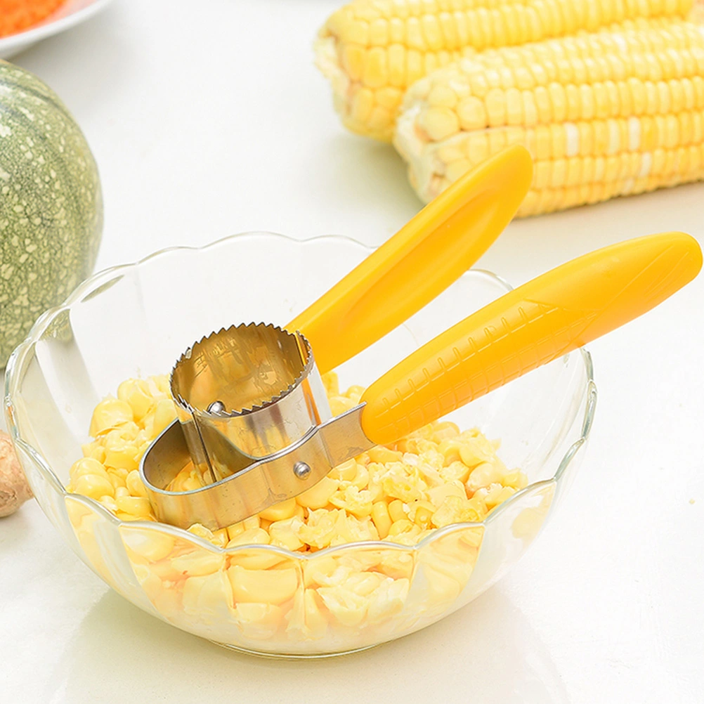 2pcs Corn Grater Shaver Strippers Stainless Steel Peelers Kitchen Gadgets