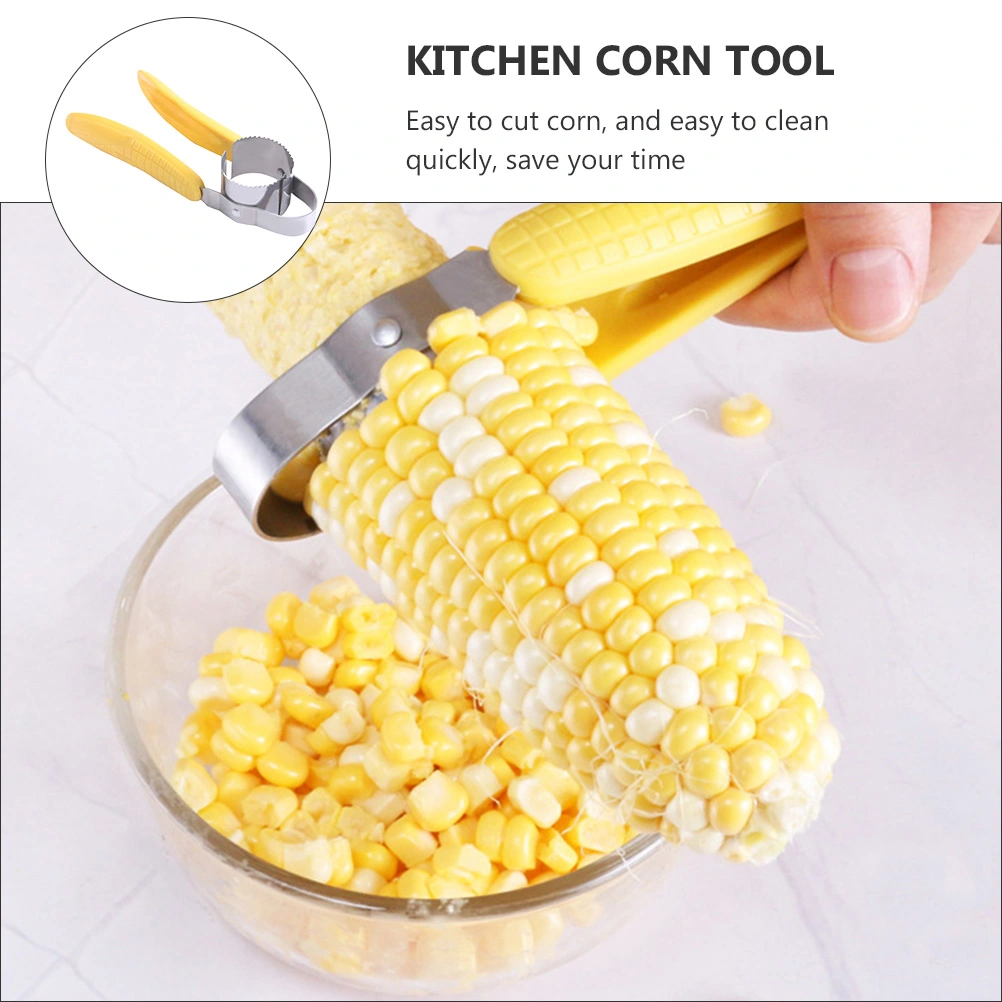 2pcs Corn Grater Shaver Strippers Stainless Steel Peelers Kitchen Gadgets