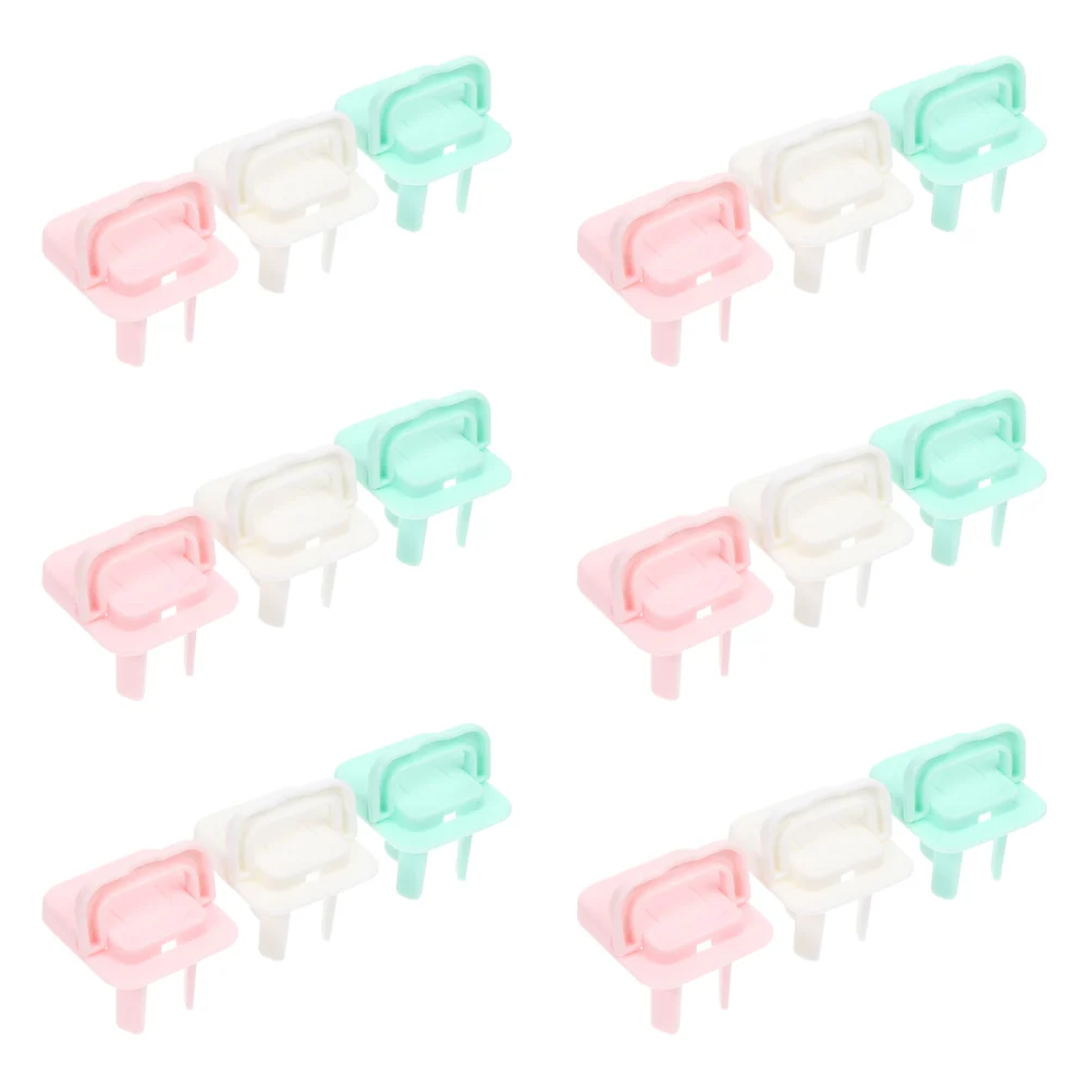 18pcs Anti-shock Socket Protective Covers Jack Protectors for Home Office