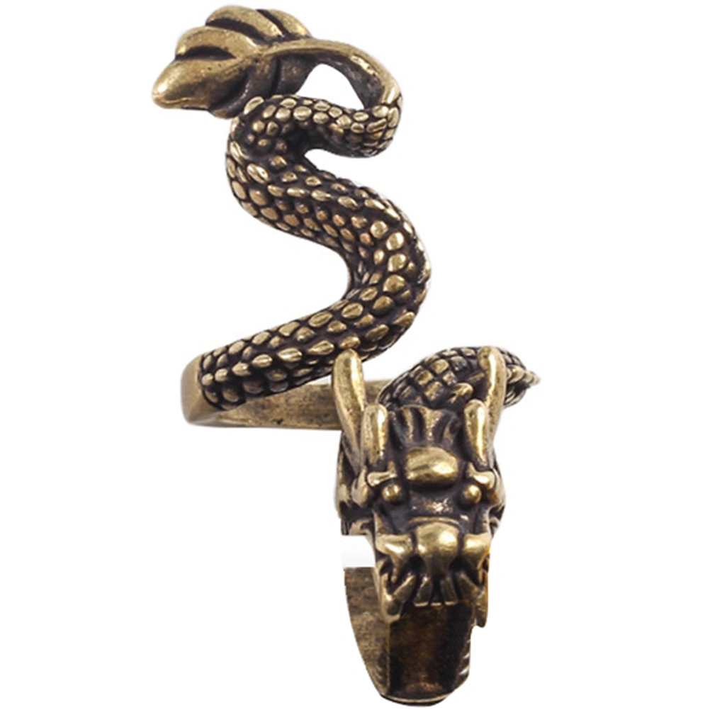 Delicate Cigarette Ring Copper Finger Ring Tobacco Ring Rack Smoking Accessory