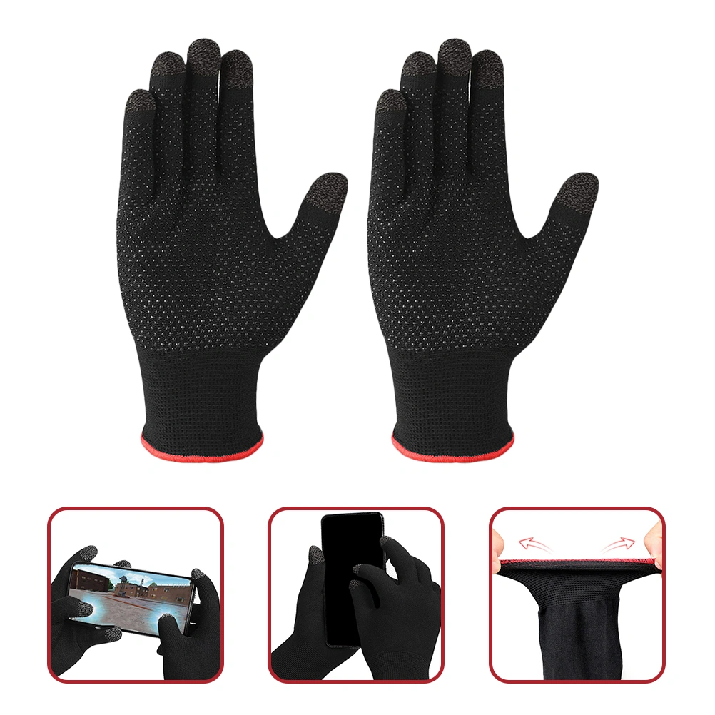 2 Pairs Winter Gloves Touch Gloves Women Texting Gloves Sports Gloves Men Gloves