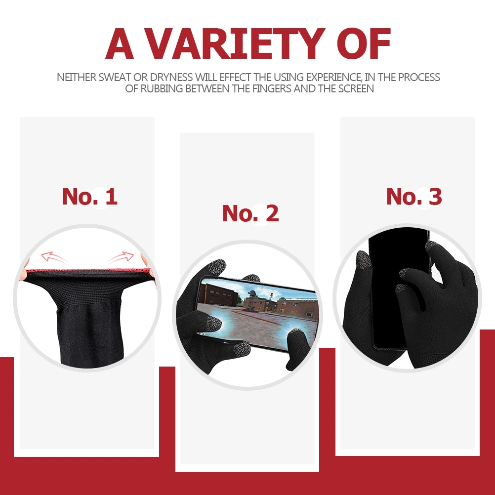 2 Pairs Winter Gloves Touch Gloves Women Texting Gloves Sports Gloves Men Gloves