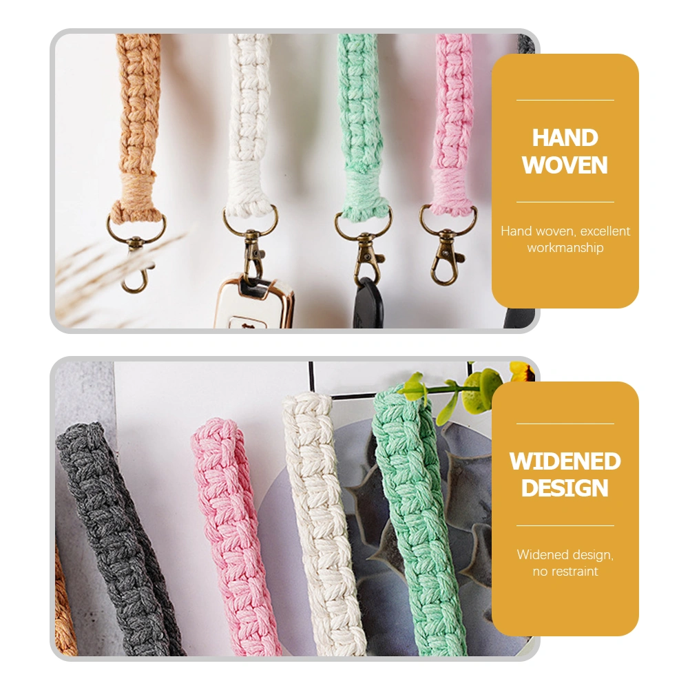 Keychain Wristlet Practical Key Chain Lanyard Useful Keychain Hand Wrist Strap