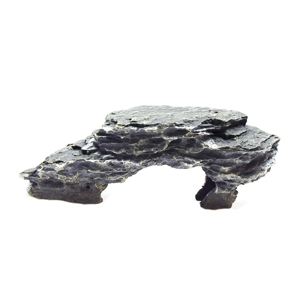 1Pc Turtle Basking Platform Tortoise Floating Platform Reptile Simulation Stone