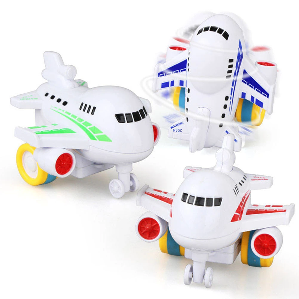 1Pc Airplane Model Toys Plane Toys Early Educational Toys Vehicle Toys (Random Color)