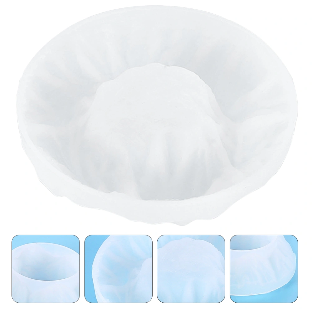 1Pc Silicone DIY Mold Creative Ashtray Making Mold DIY Making Supply (White)