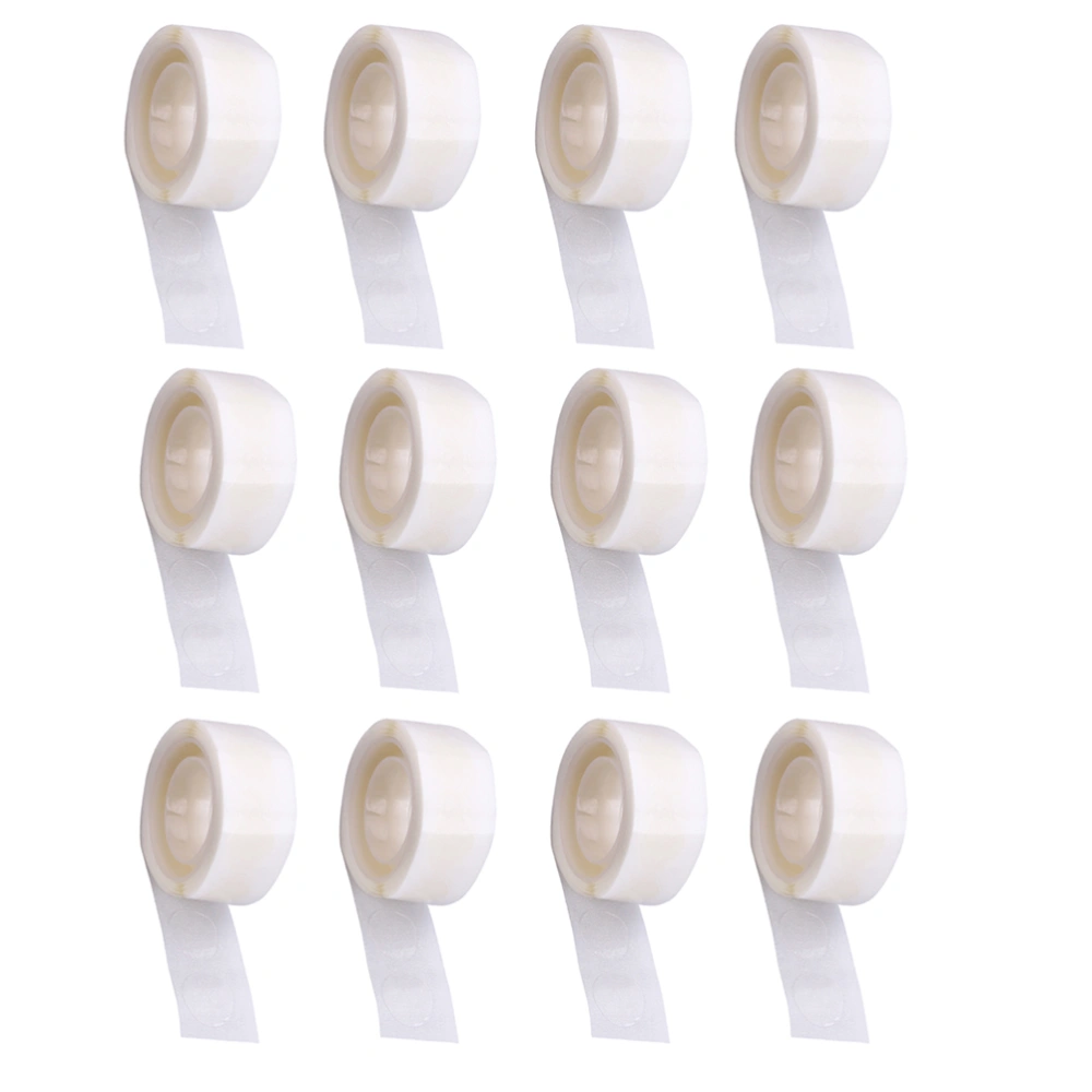 12 Rolls Transparent Tape Double-sided Adhesive Tape Balloon Decoration Tape