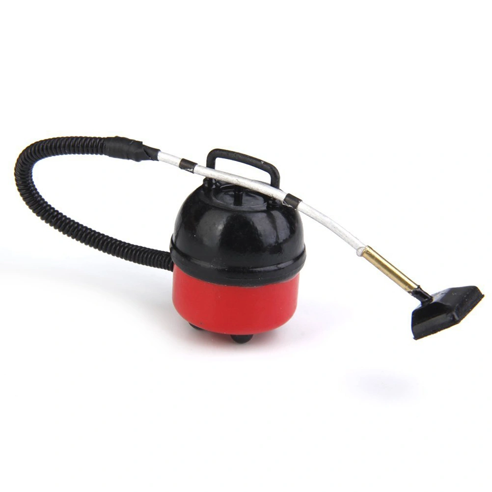 1/12 mini house Miniature Accessory Plastic Vacuum Cleaner (Red)