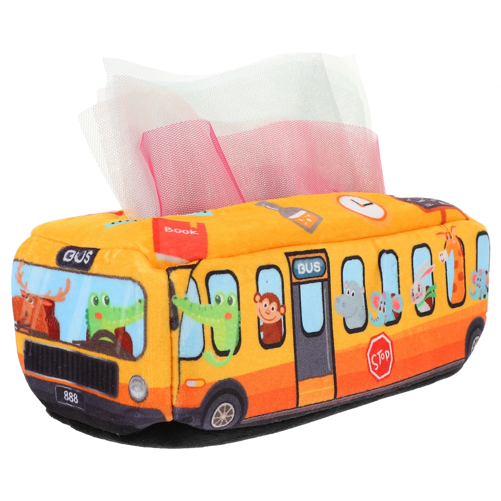 1 set of Simulation Tissue Box Baby Tissue Toy Early Educational Plaything