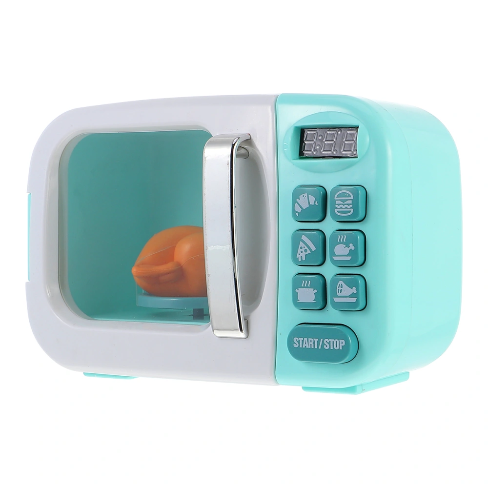 Baby Plastic Microwave Oven Shape Toy Creative Educational Toy Without Battery