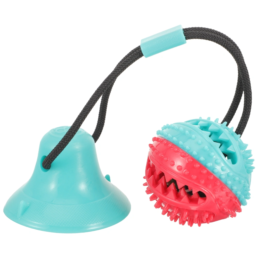 Creative Pet Dog Toy Suction Cup Tug Dog Toy Dog Ball Toy Pet Leakage Food Toy