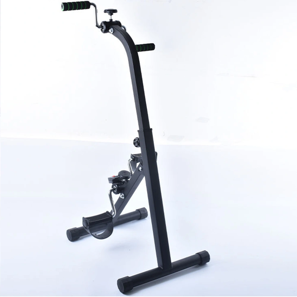 1 Pc Stroke Hemiplegia Exercise Rehabilitation Machine Hand and Foot Rehabilitation Equipment Home Fitness Mini Cycling Bike without Battery (Random Handle Type)