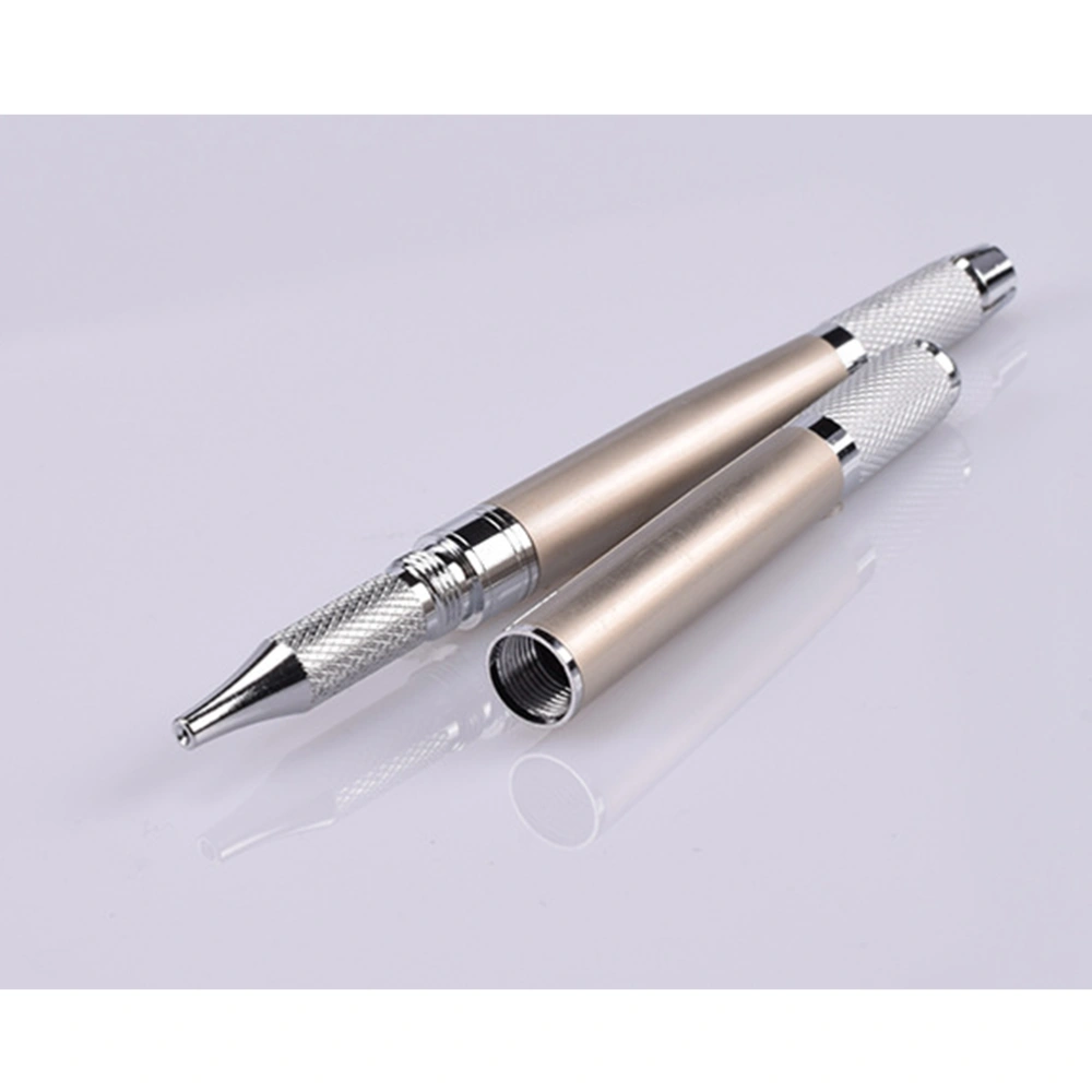 Eyebrow Pen Machine Needle Semi-Permanent Multifunction Eyebrow Embroidery Manual Pen (Champagne)