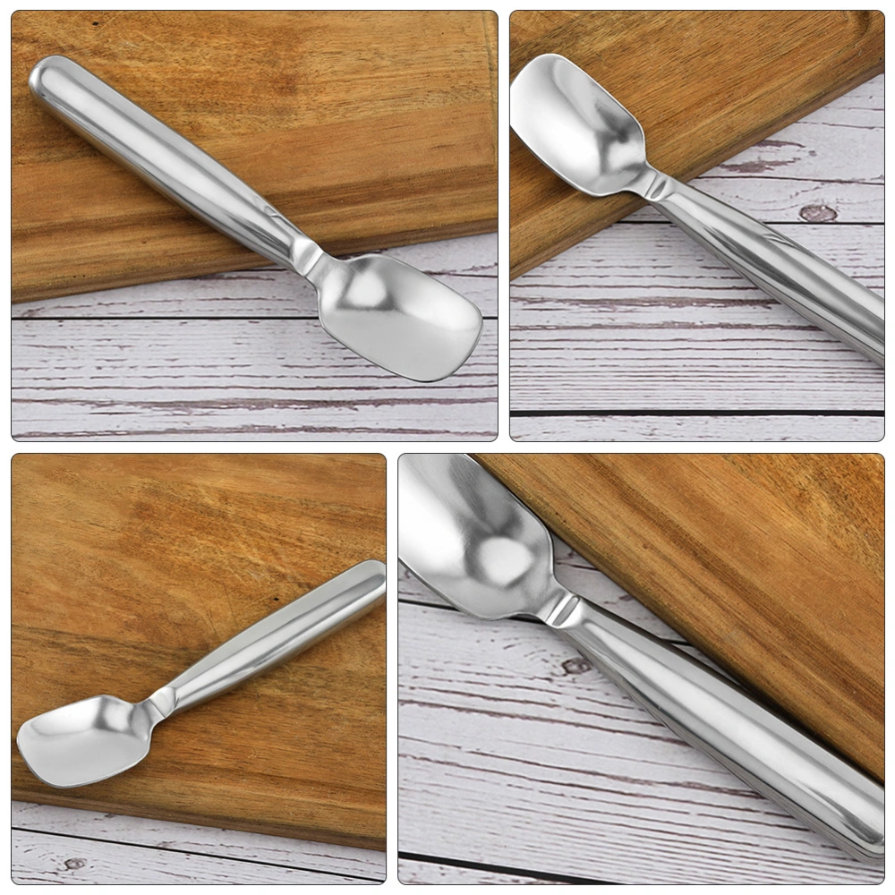 1pc Stainless Steel Ice Cream Scoop Digging Spoon Dessert Spoon Kitchen Tool