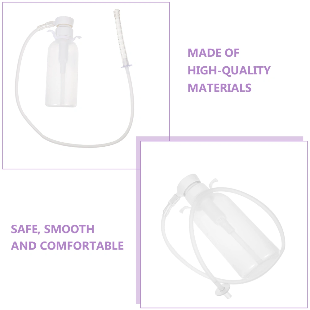 1 Set of Women Private Parts Irrigator Portable Vagina Cleanser (Transparent)